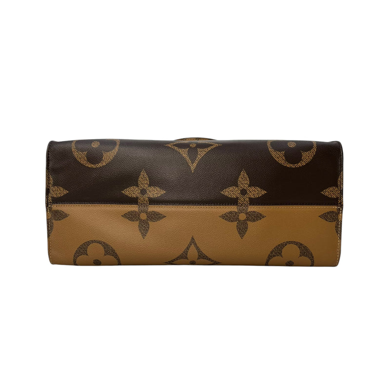 Louis Vuitton Monogram Canvas On-the-Go GM Tote Bag - Brown 