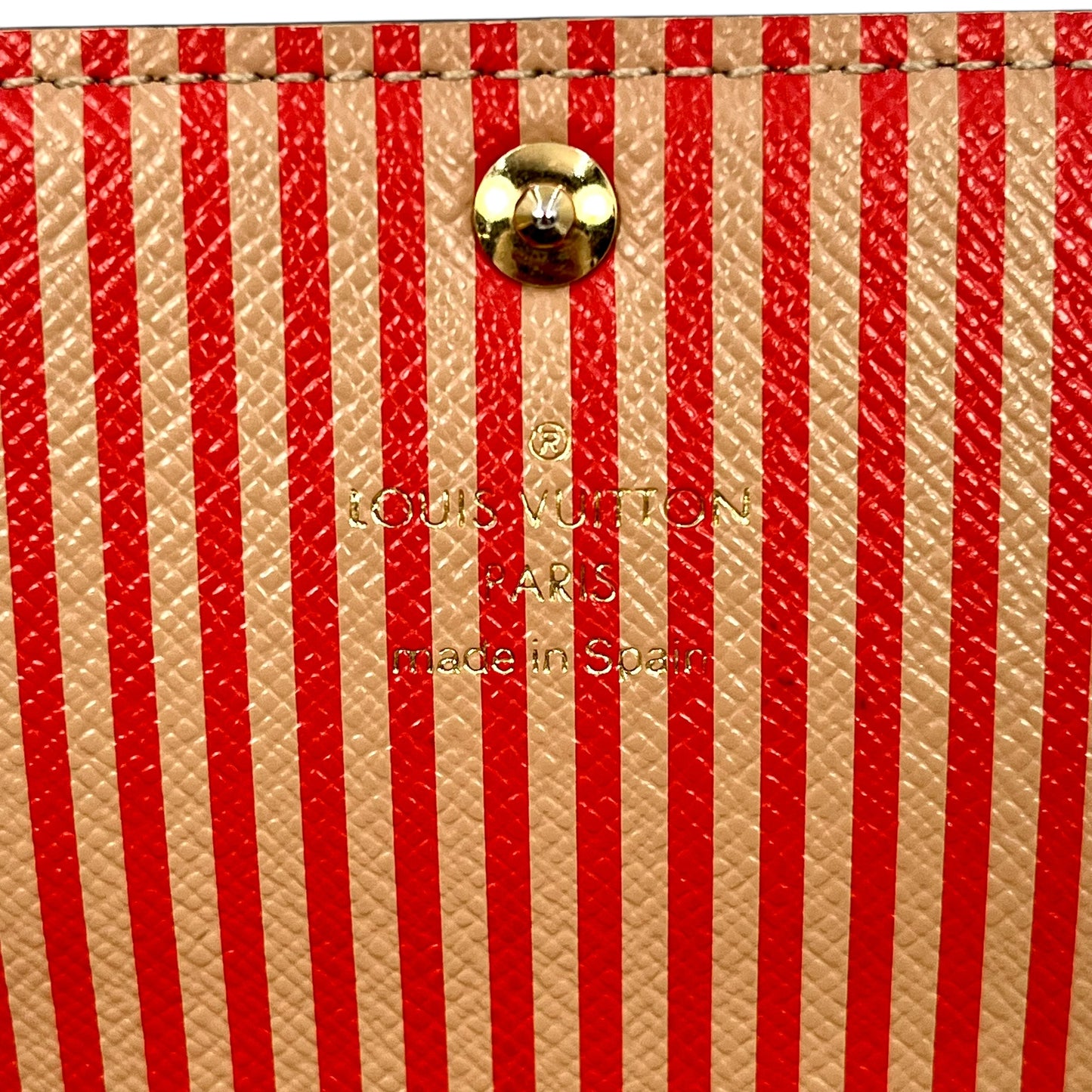 Louis Vuitton Monogram Portefeuille Sarah Canvas Long Wallet - Brown 