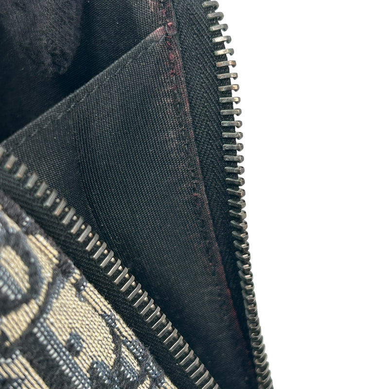 Dior Oblique Rider Micro Pouch Shoulder Bag - Black 