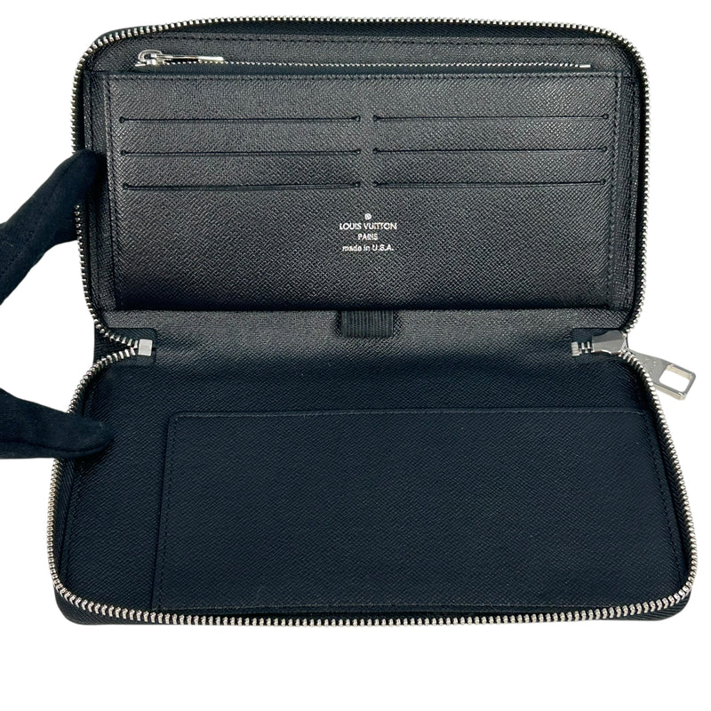Louis Vuitton ダミエ ジッピー オーガナイザー 長財布 - ブラック × グレー