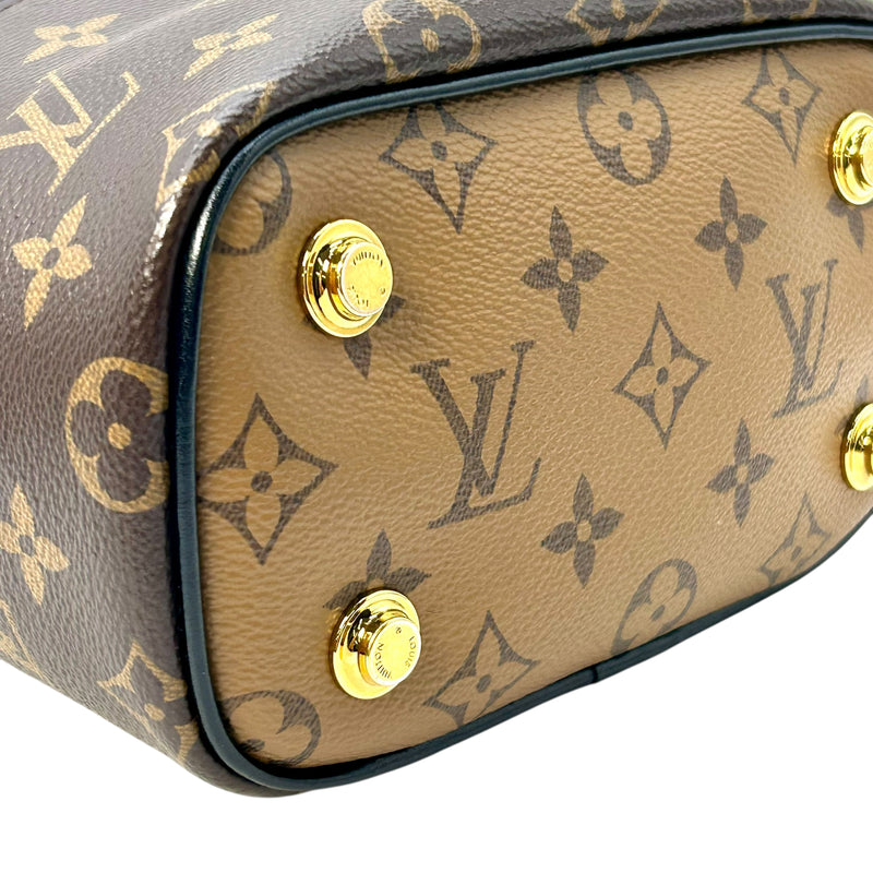 Louis Vuitton モノグラム キャンバス リバース ヴァニティ NV PM ショルダーバッグ - ブラウン