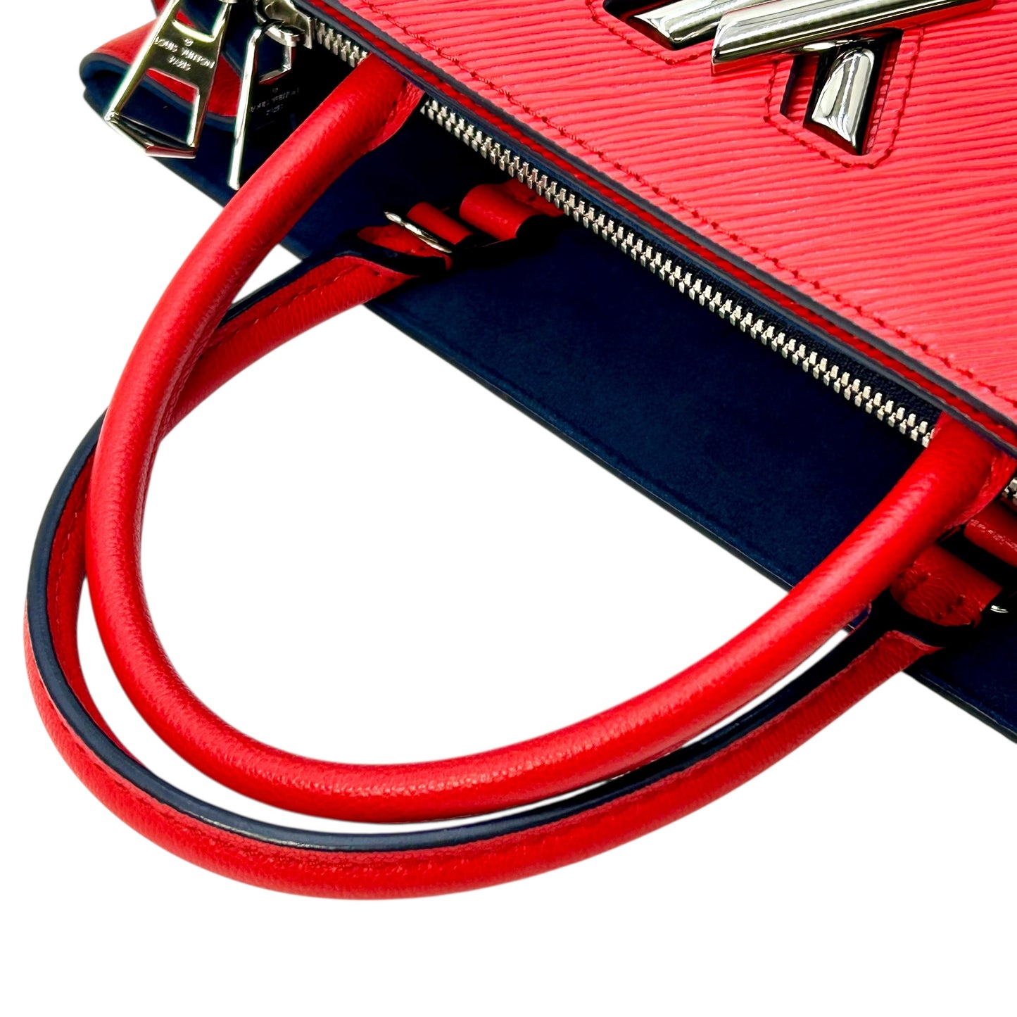 Louis Vuitton Twist Tote Coquelicot Epi Leather Handbag - Red 