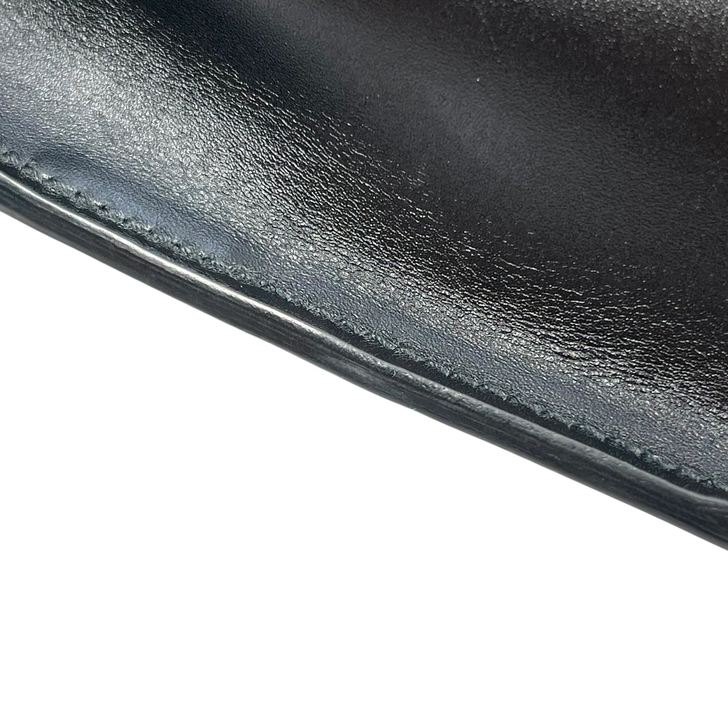 GUCCI Deco Leather Mini Chain Shoulder Bag - Black 