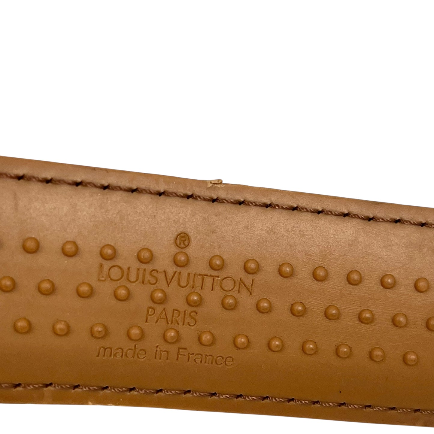 Louis Vuitton Monogram Canvas and Leather Shoulder Strap 101cm - Dark Brown - 32548 