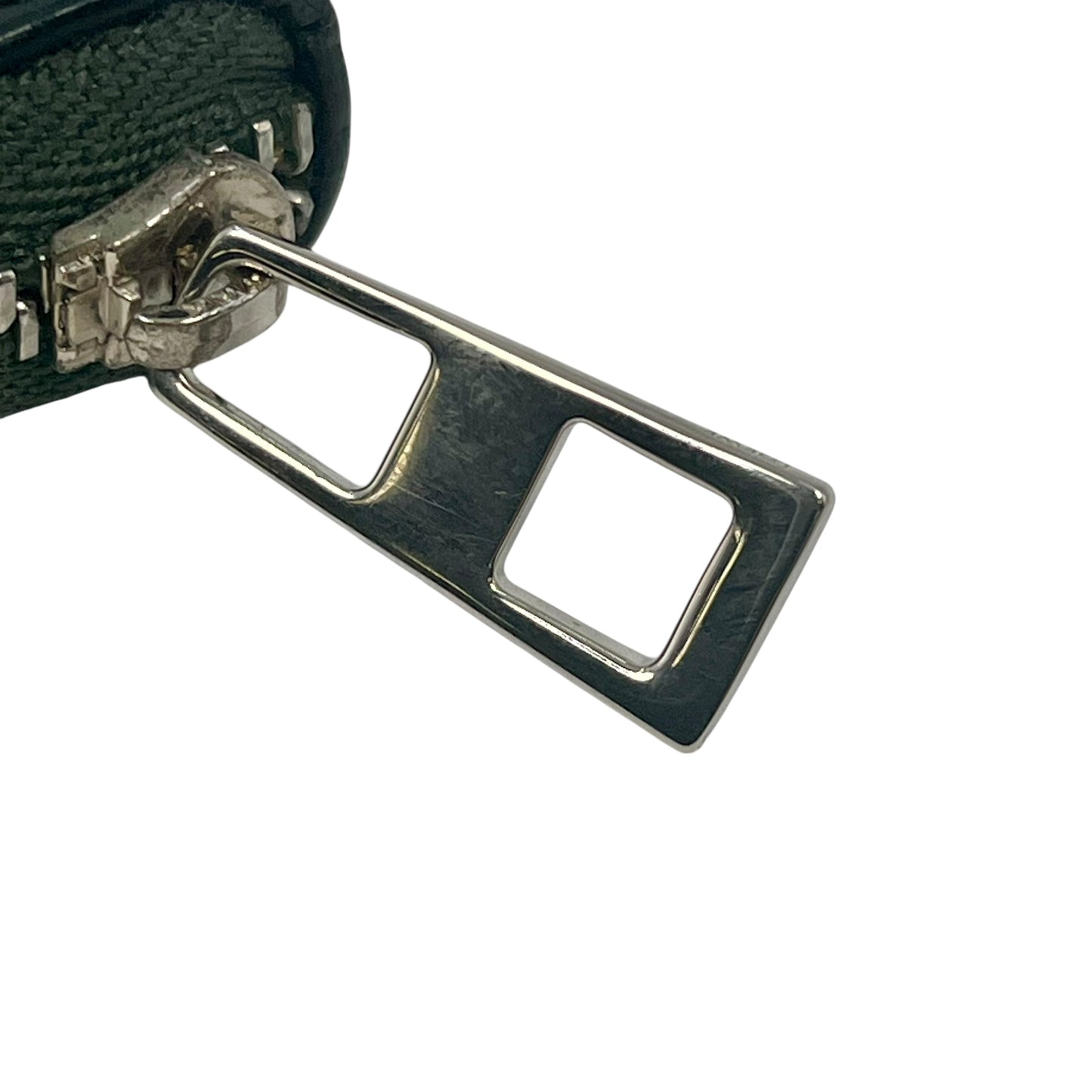 LOEWE Anagram Zippy Bi-fold Compact Wallet - Green 