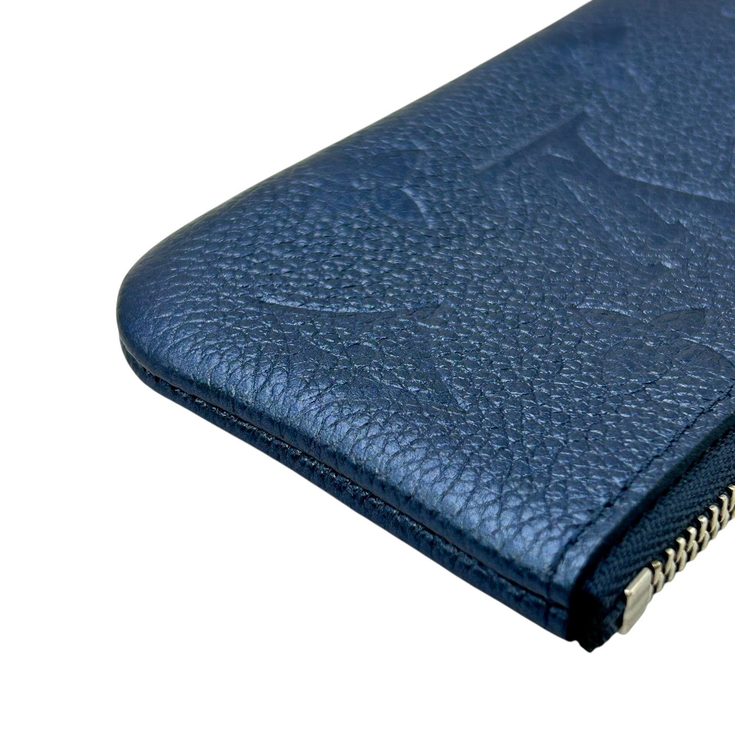 Louis Vuitton Monogram Empreinte Pochette Cle Coin Case and Key Case - Blue 