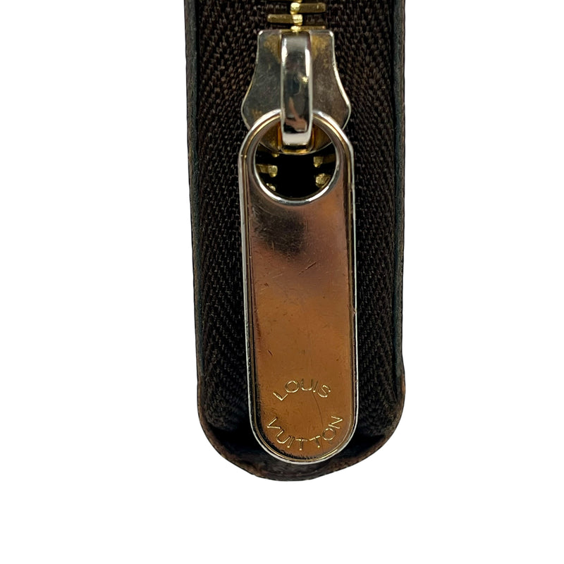 Louis Vuitton Damier Graffiti Zippy Long Wallet - Dark Brown - 31499 