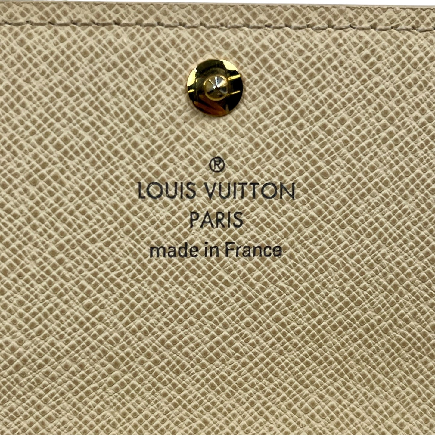 Louis Vuitton Damier Azur Portefeuille Sarah Long Wallet - White 