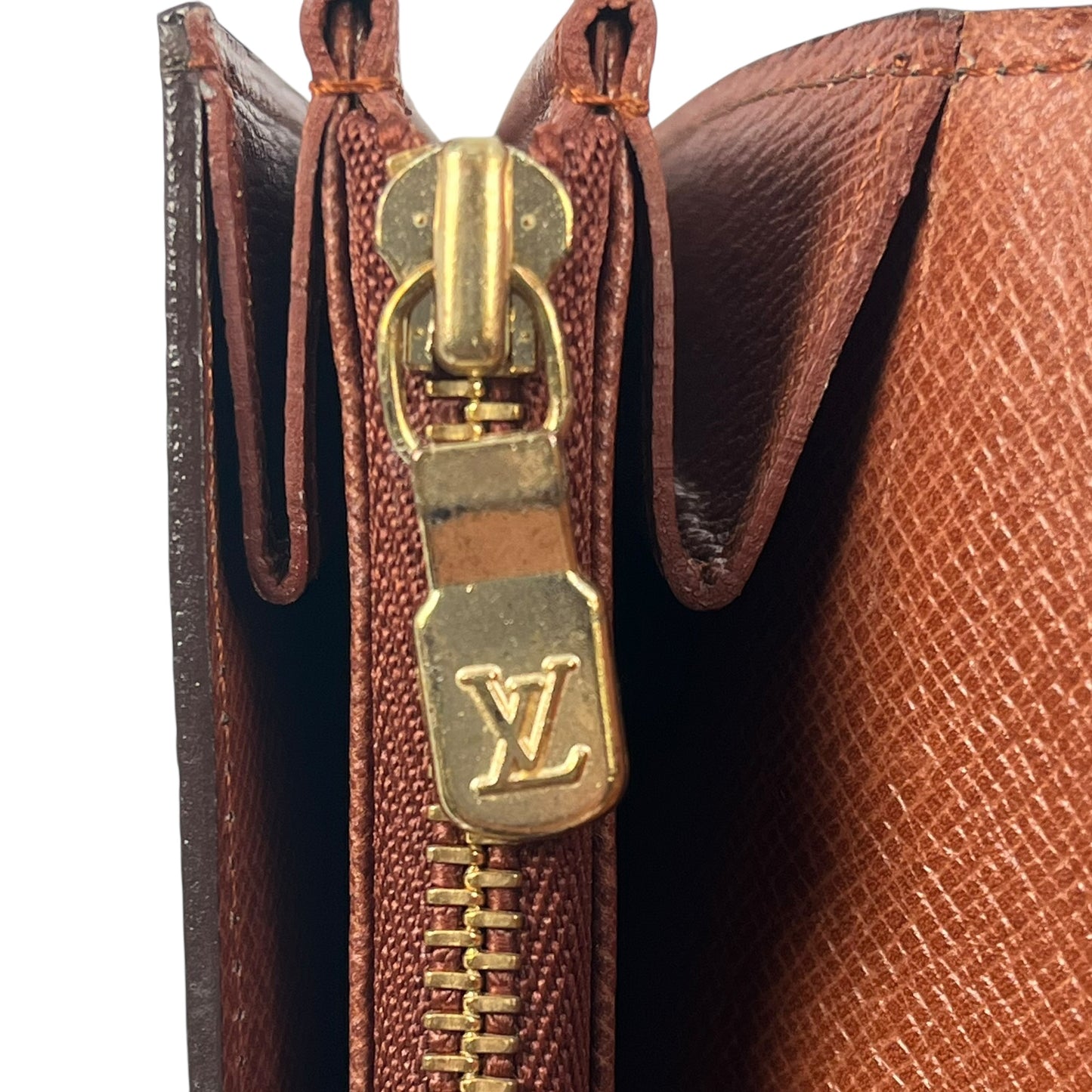 Louis Vuitton モノグラム キャンバス ポルトモネ クレディ 長財布 ロングウォレット - ブラウン - 31496