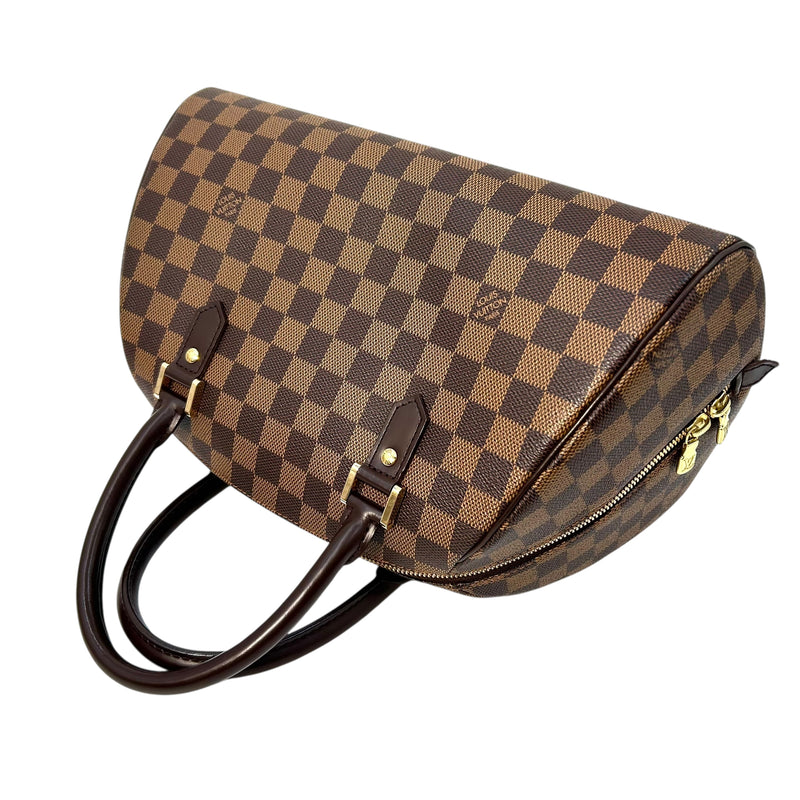 Louis Vuitton Damier Rivera MM Handbag - Dark Brown 