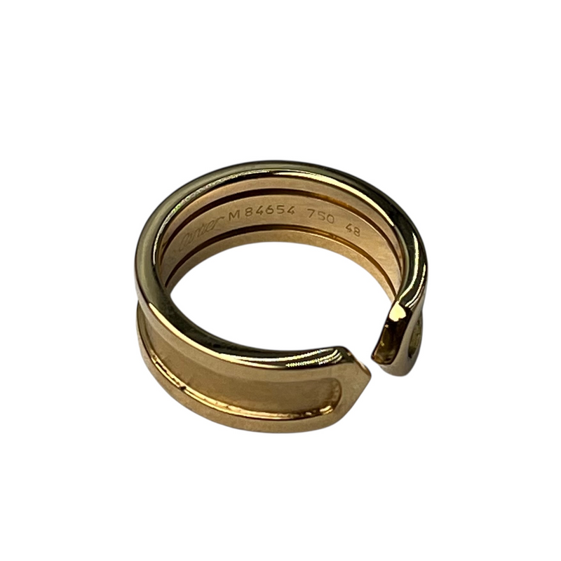 Cartier C2 Ring Jewelry - 18KYG 