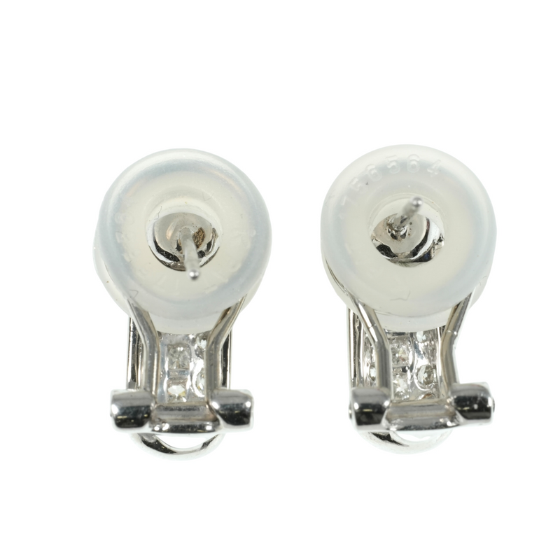 Sapphire Platinum Earrings Jewelry - Pt900 