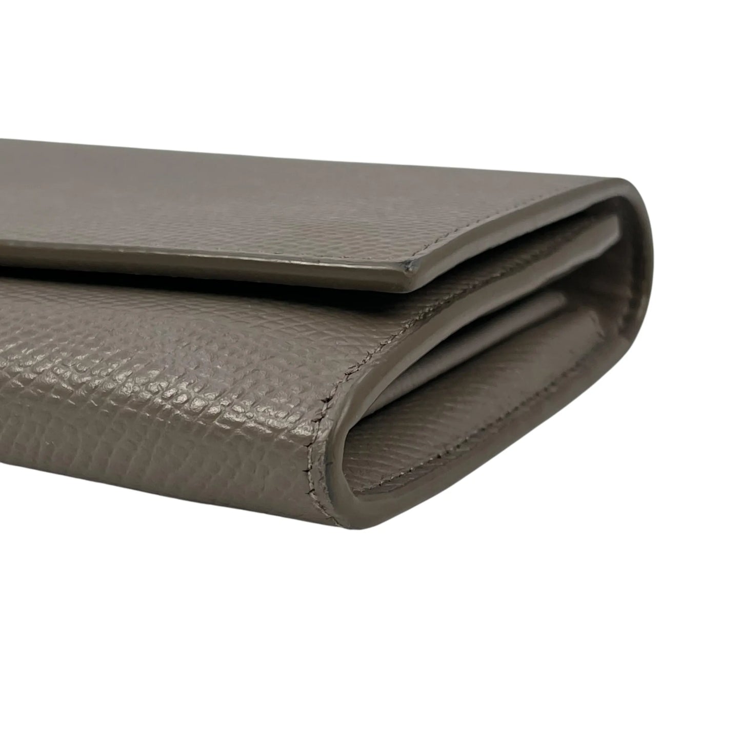 CELINE Large Flap Long Wallet - Gray 