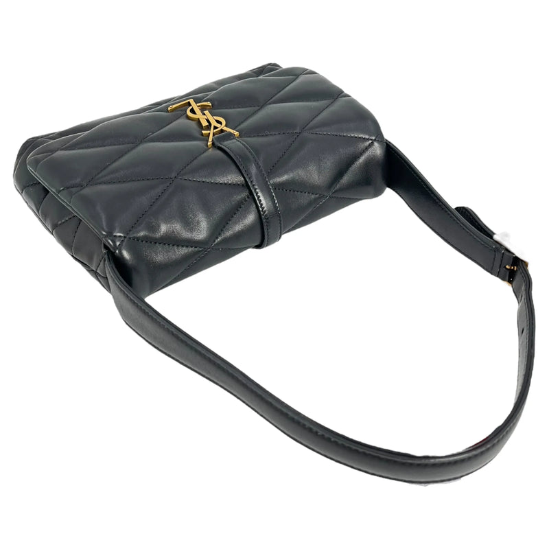 Saint Laurent Quilted Leather Hand Bag One Shoulder Bag - Black 