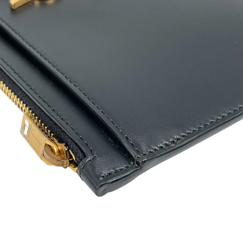 Saint Laurent YSL Logo Pouch - Black 