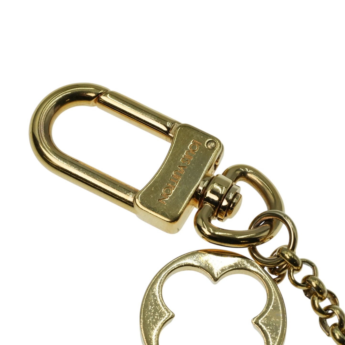 Louis Vuitton Fleur de Monogram Charm Accessory - Gold Plated 