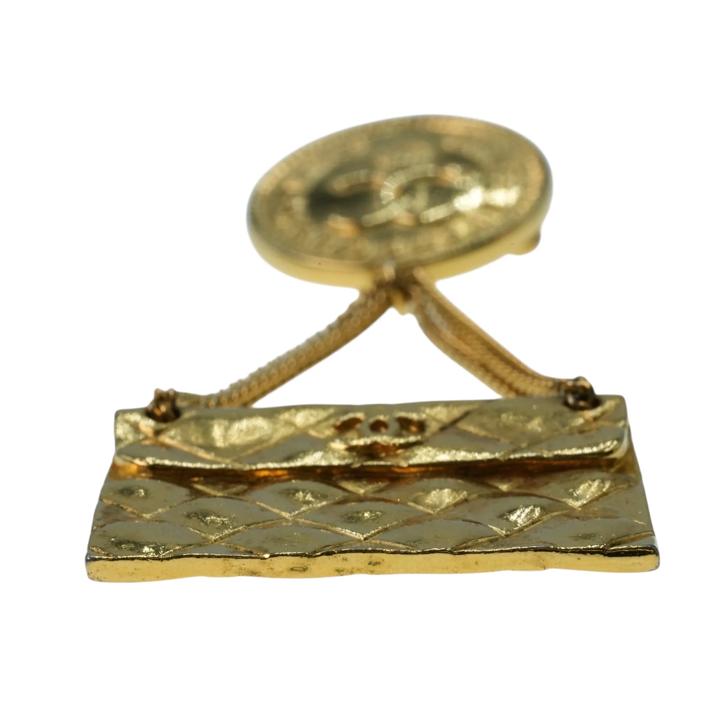 CHANEL マトラッセ CC ロゴ ブローチ アクセサリー 25 - メタル - 34479