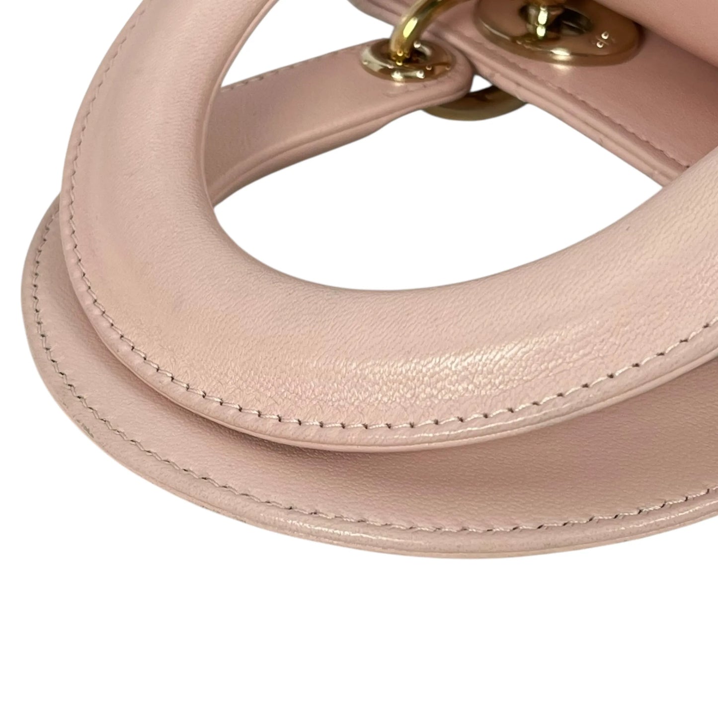 Dior Small Lady Dior My ABC Dior Leather Handbag - Pink 