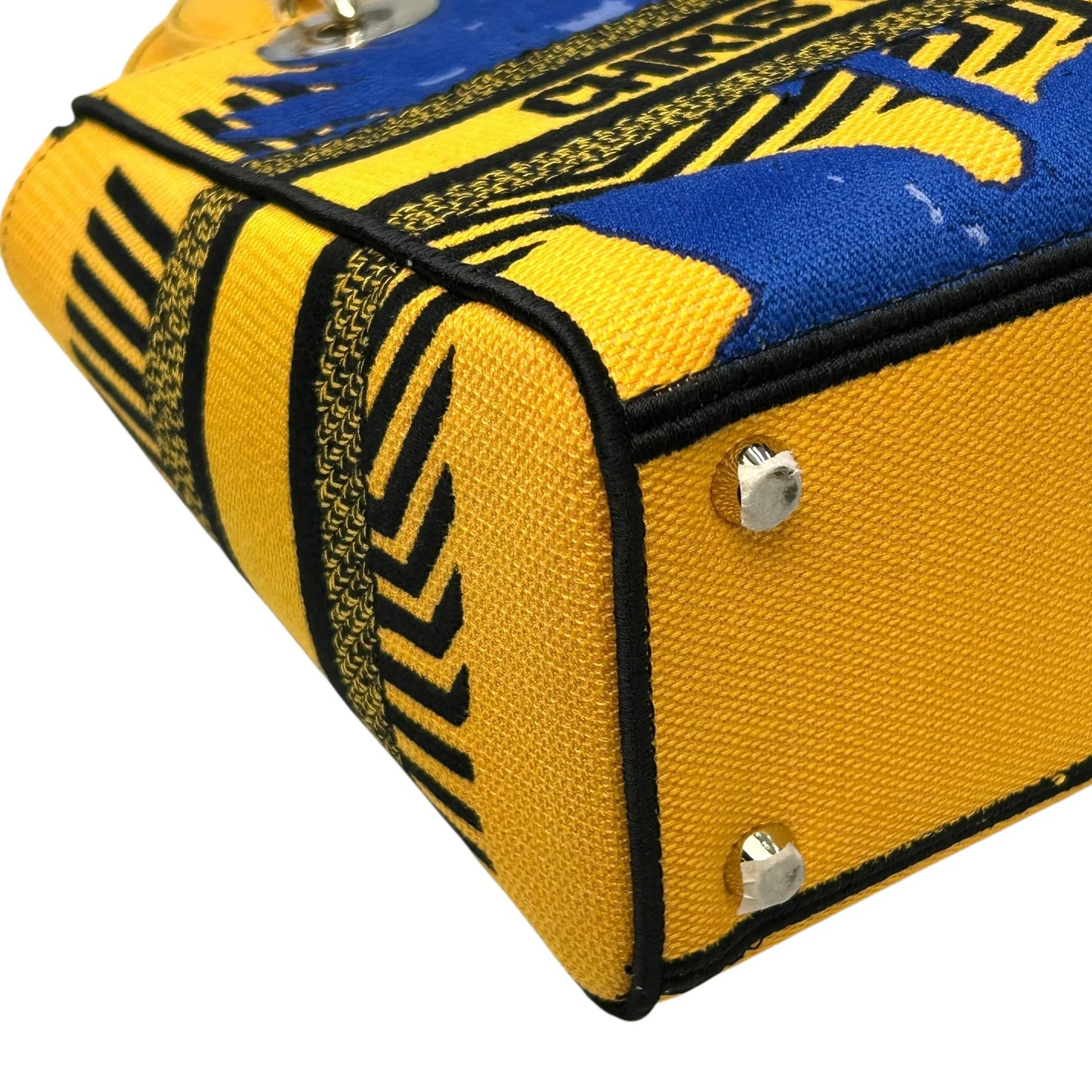 Dior Lady D-Light Handbag - Yellow and Green 