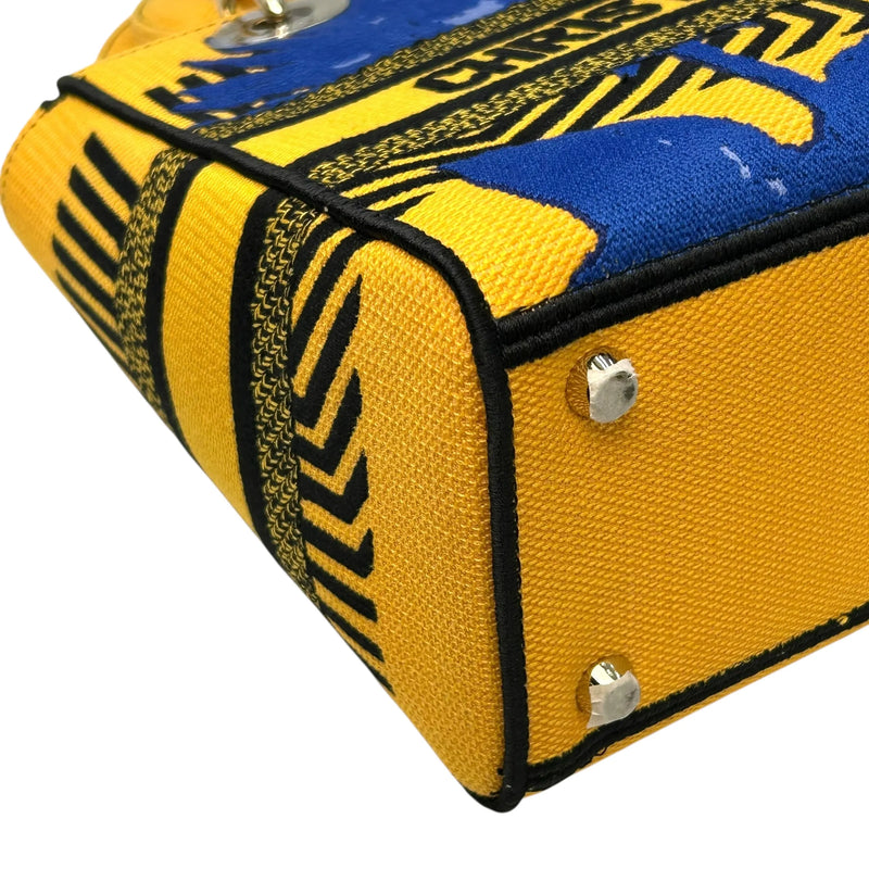 Dior Lady D-Light Handbag - Yellow and Green 