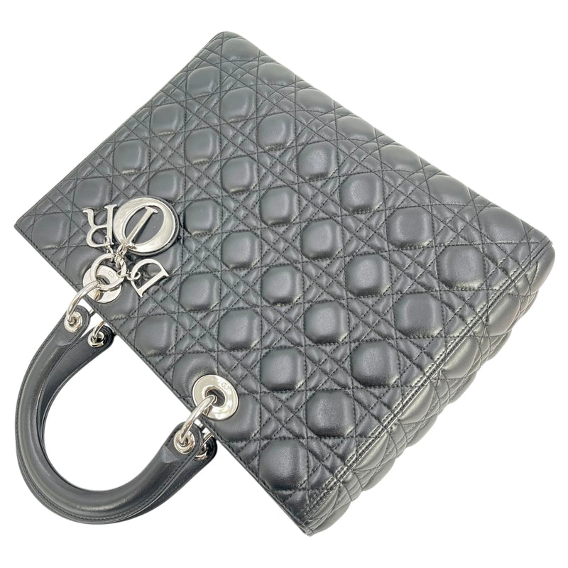 Dior Lady Dior Large Handbag - Black 