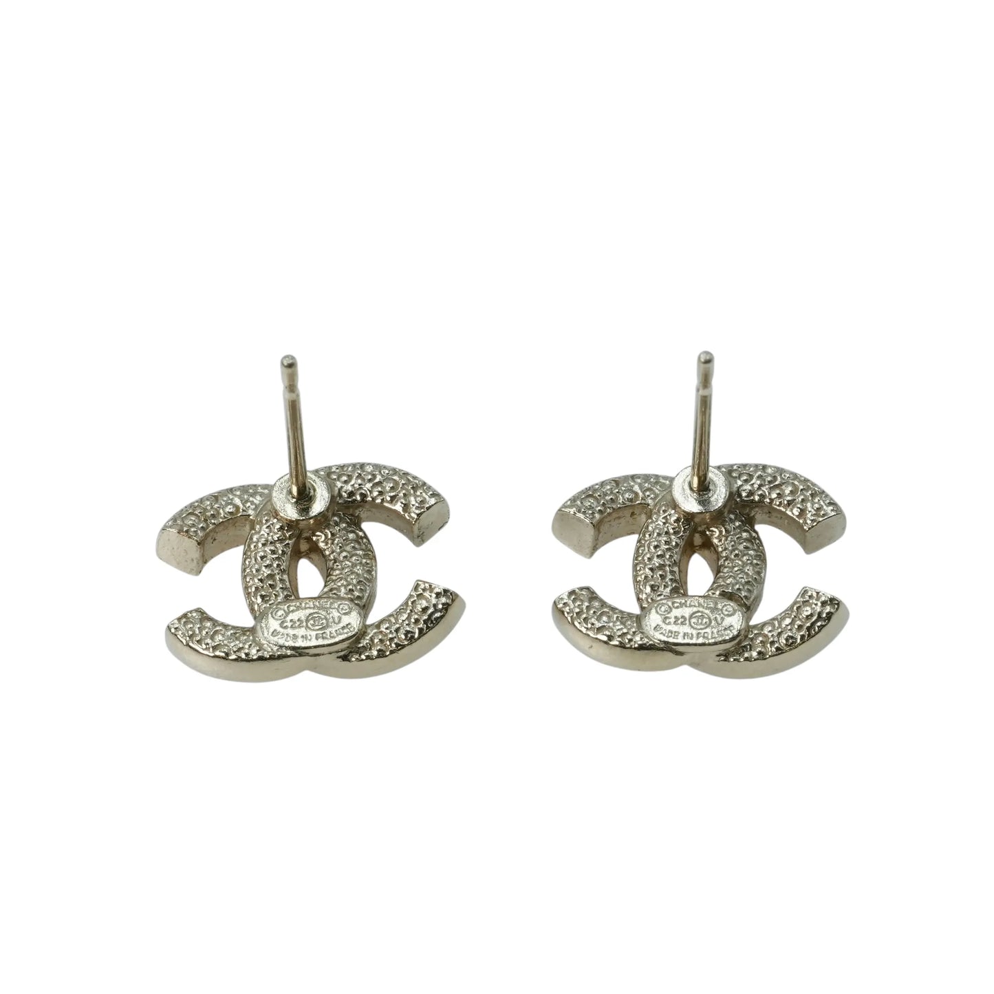 CHANEL Crystal Timeless CC Earrings C22 V - Metal 