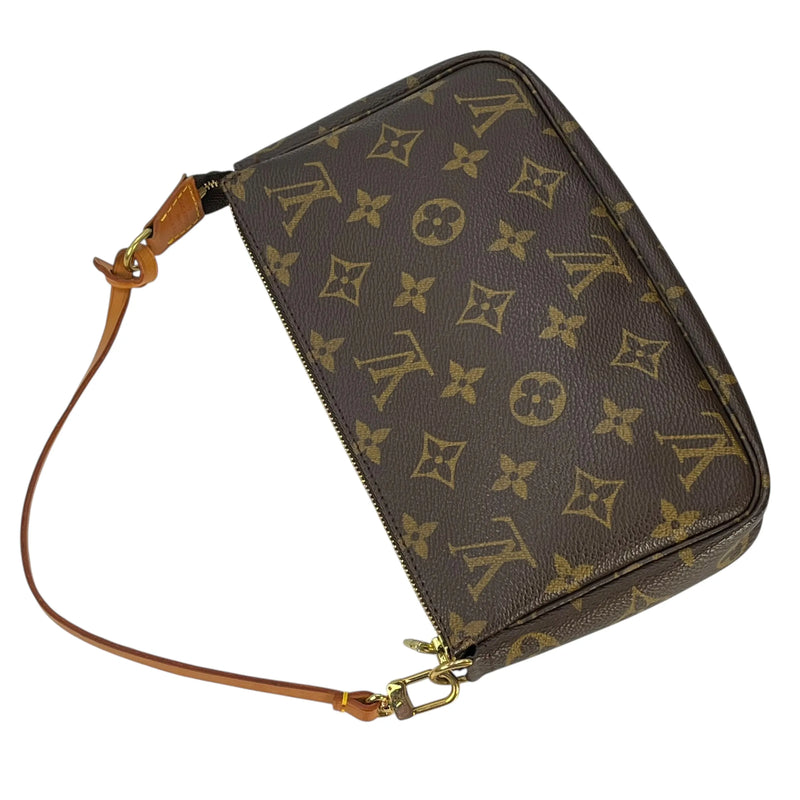 Louis Vuitton Monogram Pochette Accessory Pouch - Brown - 34628 