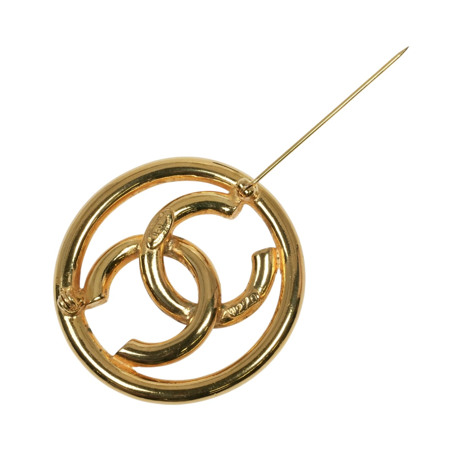 CHANEL CC ロゴ ブローチ アクセサリー 03P - メタル - 34618