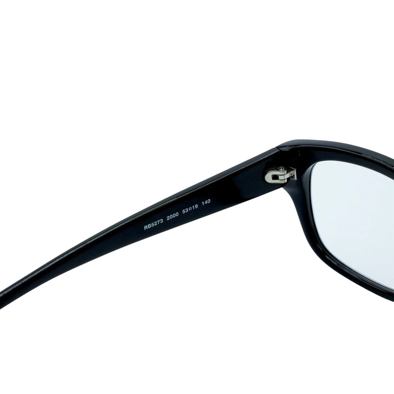 Ray-Ban Black Frame Sunglasses - Clear Lenses - 30199 