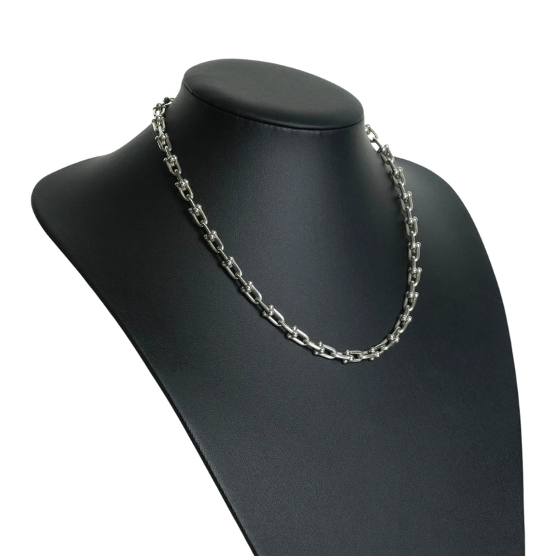 販売　Tiffany & Co ハードウェア マイクロ リンク ネックレス - SV925