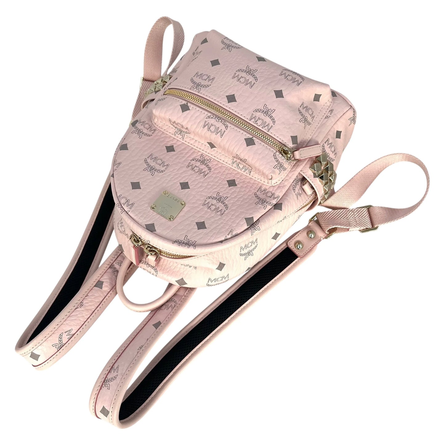 MCM Powder Pink Backpack - Pink 