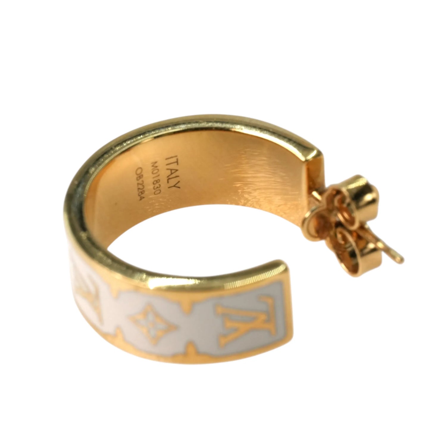 Louis Vuitton Nanogram Earrings - Enamel 