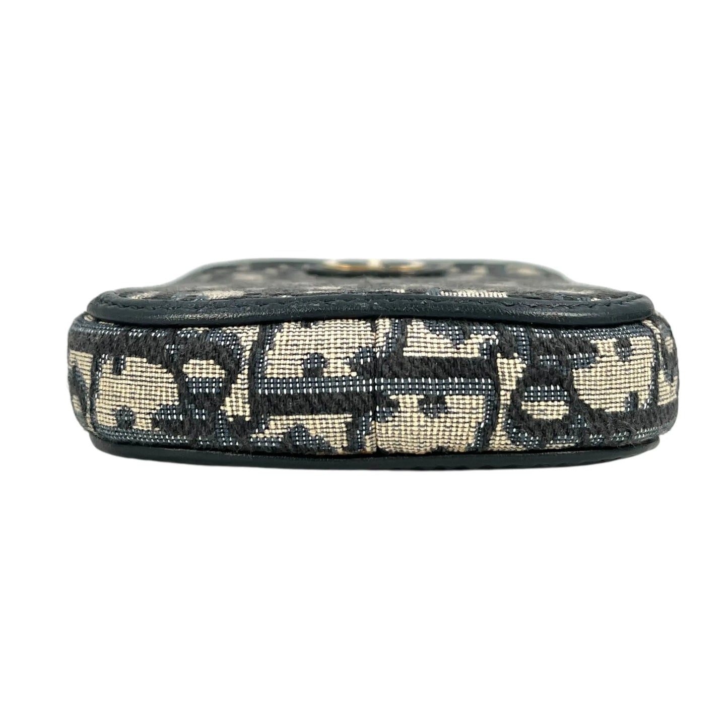 Christian Dior Montaigne Phone Case Chain Wallet - Navy 