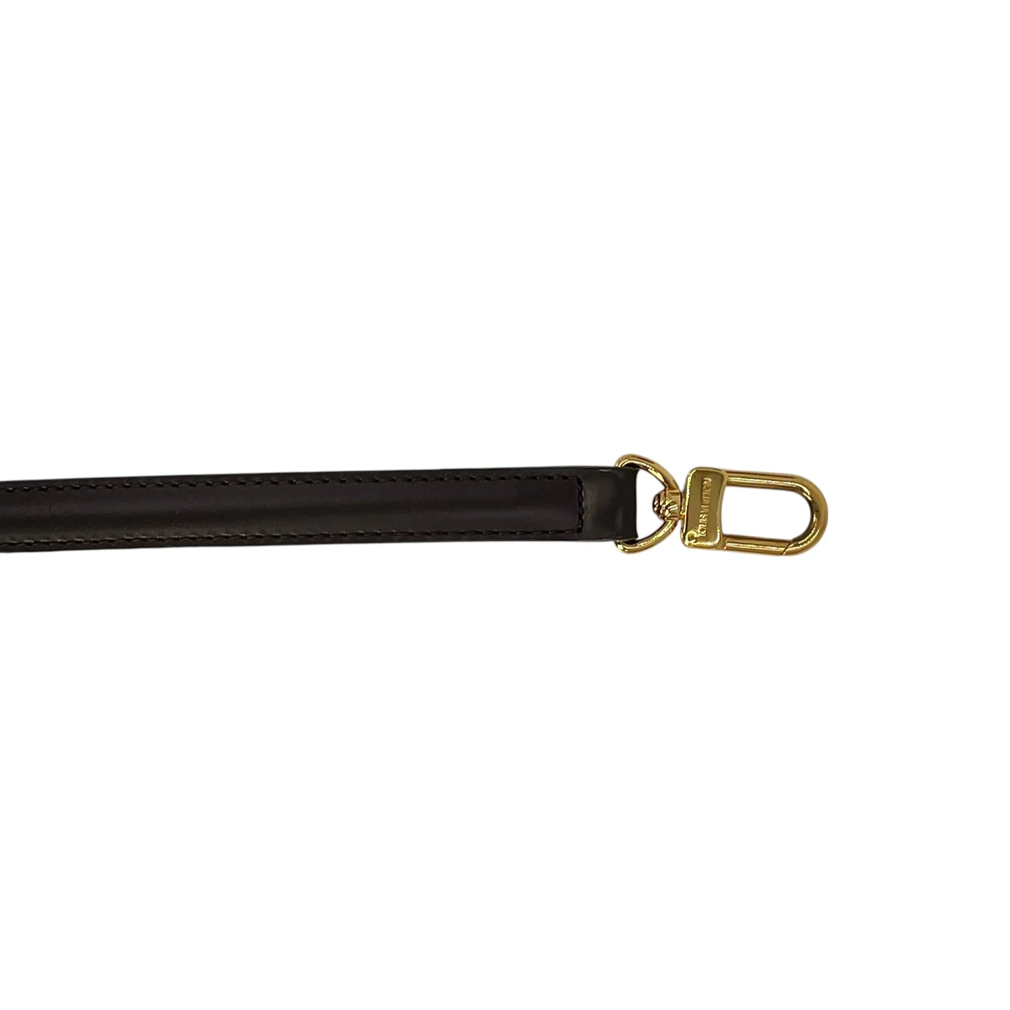 LOUIS VUITTON Leather Shoulder Strap - Dark Brown - 34941 