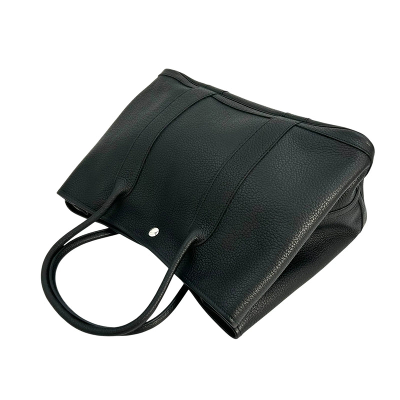 HERMES ガーデンパーティ PM ネゴンダ □L刻印(2008年製) トートバッグ - ブラック