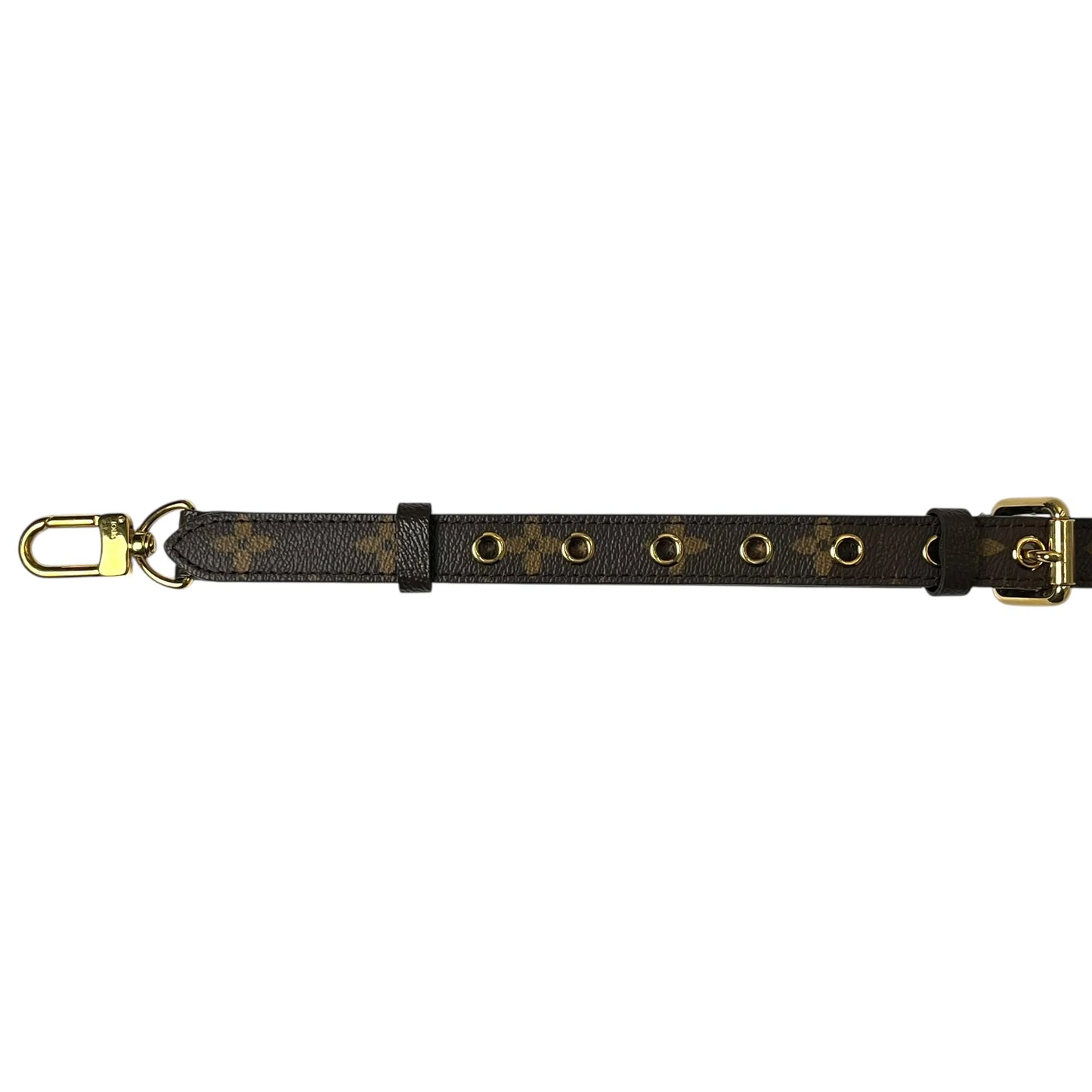 LOUIS VUITTON Monogram Shoulder Strap - Brown 