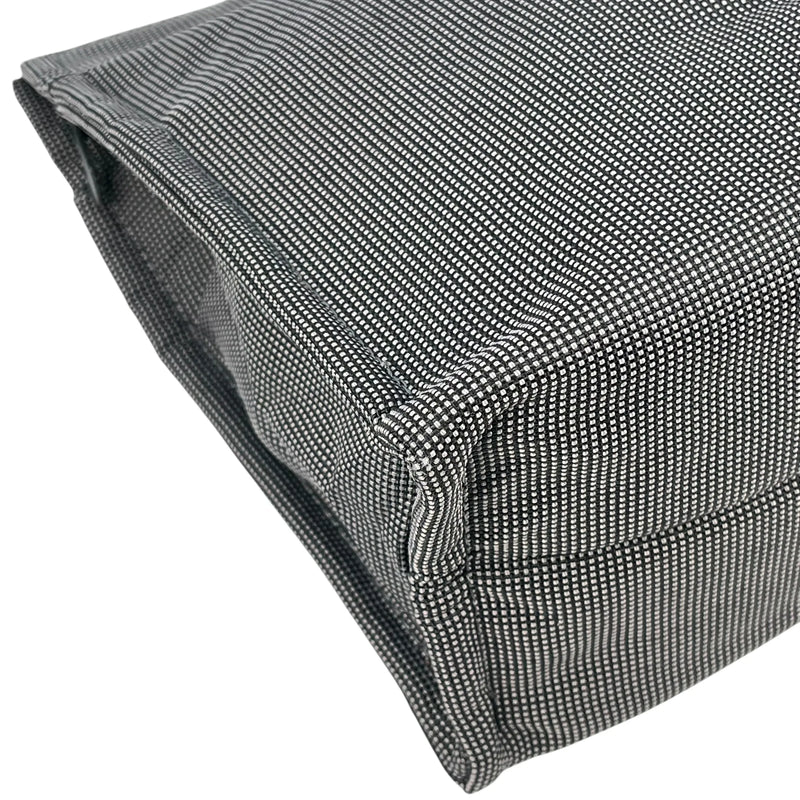 HERMES Air Line Canvas Clutch Bag - Grey 