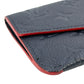 LOUIS VUITTON Pochette Clé Monogram Empreinte Key Case - Navy 
