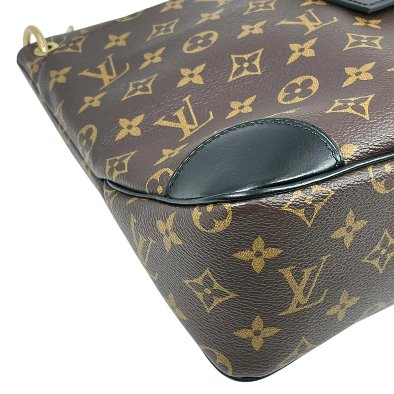 Louis Vuitton Monogram Odeon MM Monogram Canvas Shoulder Bag - Brown 
