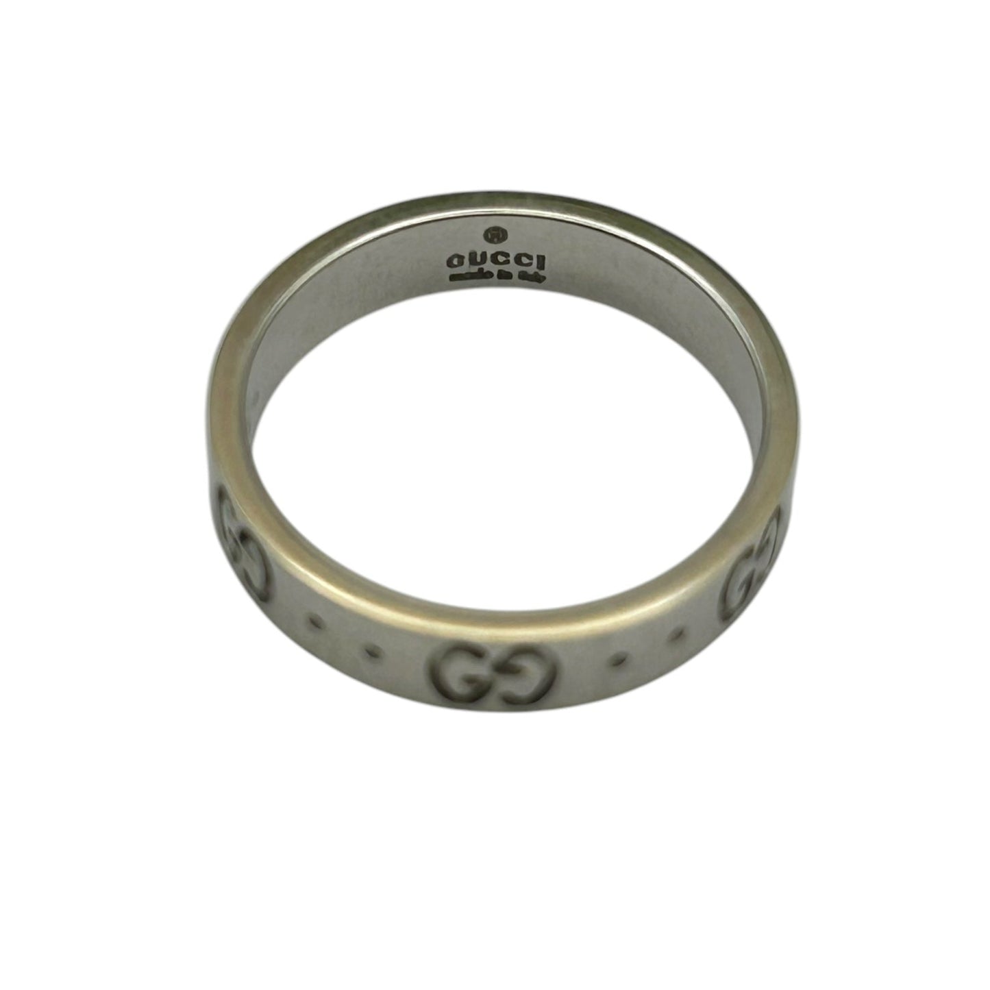 GUCCI アイコン リング ジュエリー - 18KWG