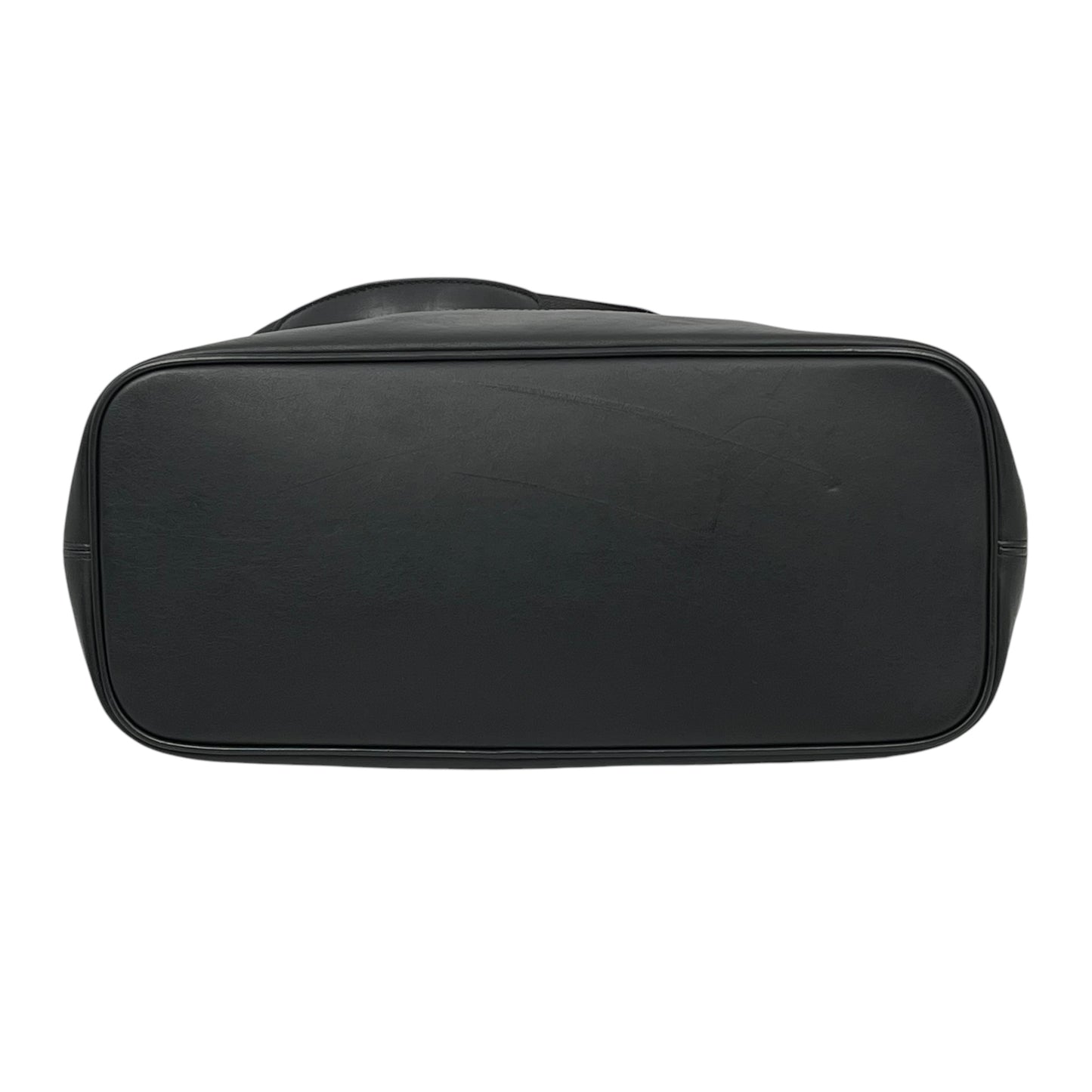 BALENCIAGA Canvas Navy Tote Bag - Cream x Black 