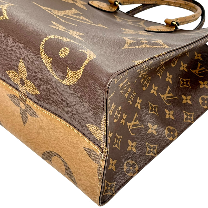 Louis Vuitton Monogram Canvas On-the-Go GM Tote Bag - Brown 