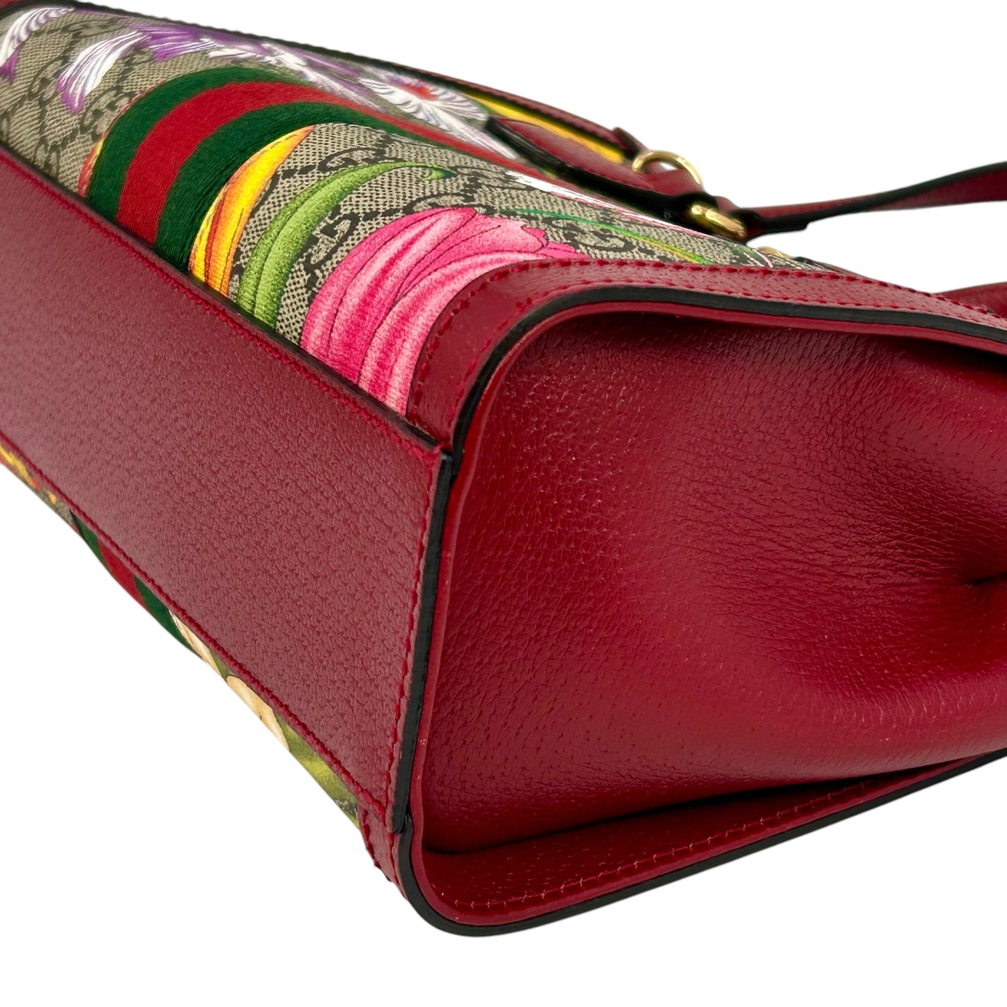 GUCCI Ophidia Handbag Shoulder Bag - Red 