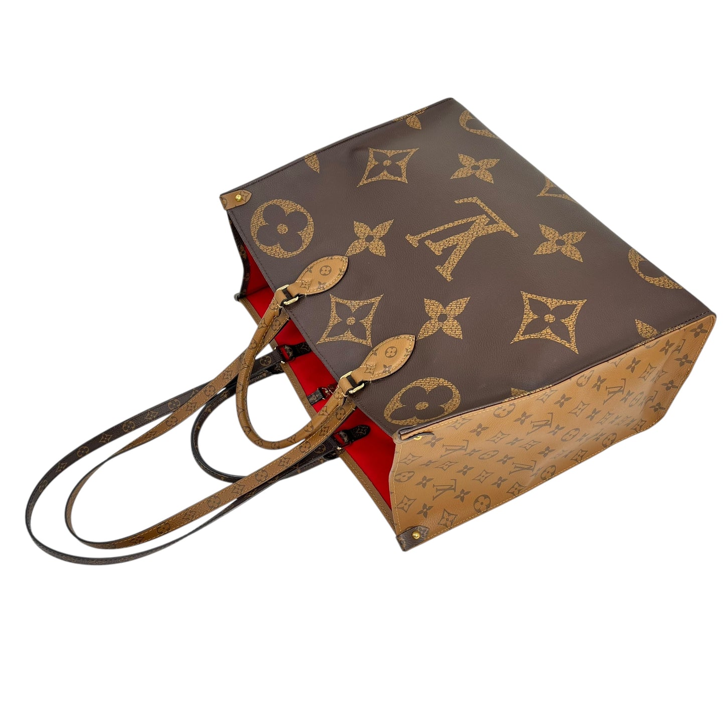 Louis Vuitton Monogram Canvas On-the-Go GM Tote Bag - Brown 