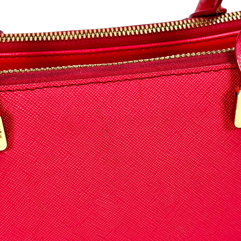 MCM Leather Handbag/Shoulder Bag - Pink 