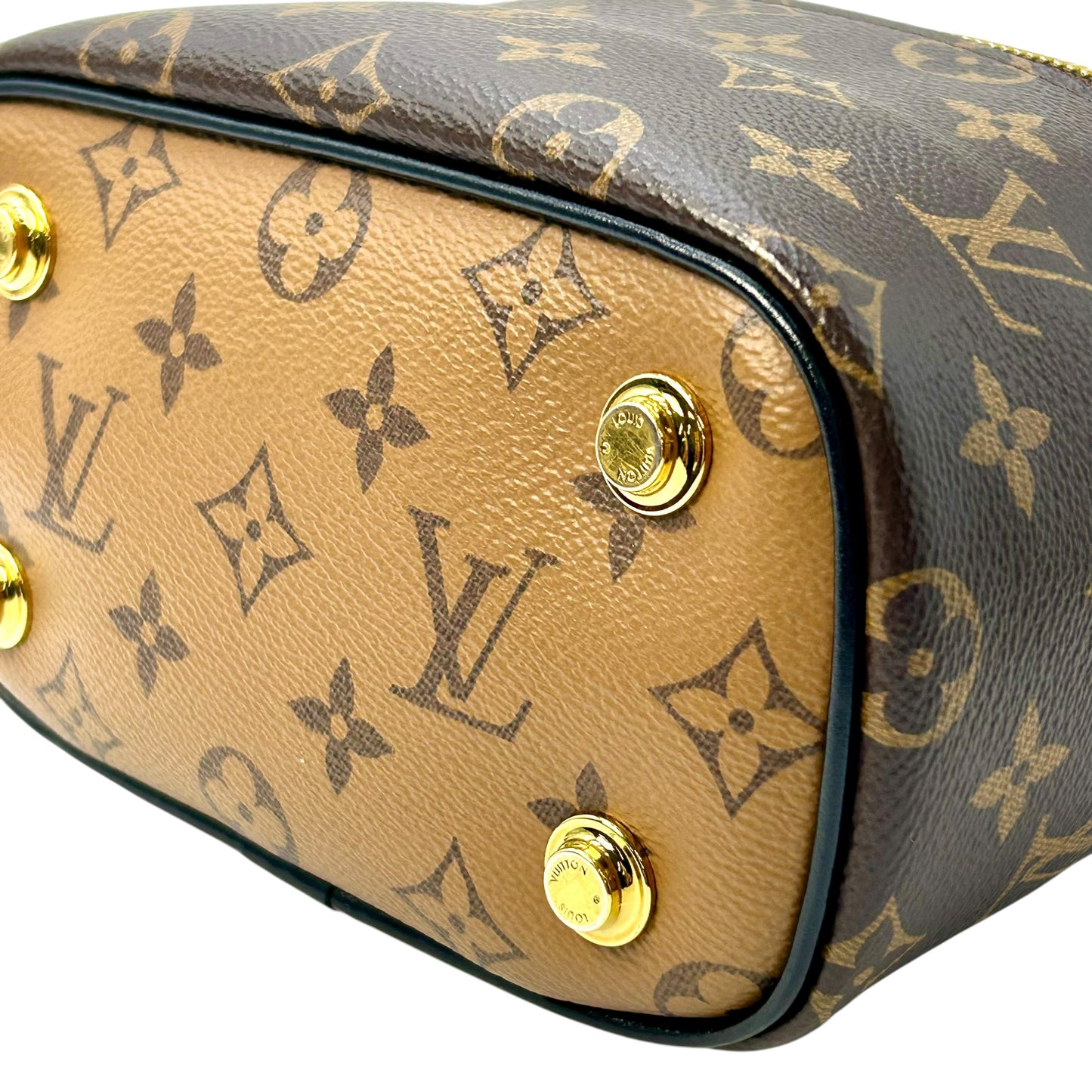 Louis Vuitton モノグラム キャンバス リバース ヴァニティ NV PM ショルダーバッグ - ブラウン