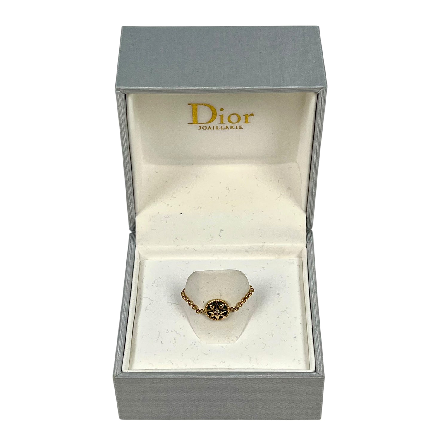 Dior Rose Des Vents Ring, 1PD, Turquoise, 18K Yellow Gold 