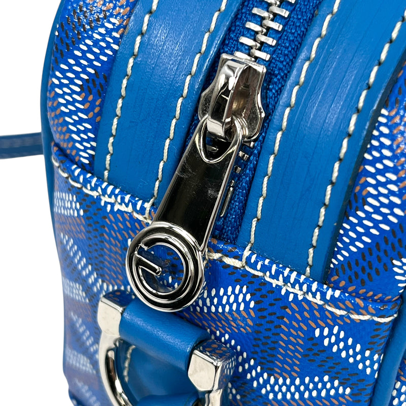 HOLD GOYARD Gap Vert PM Shoulder Bag - Blue 