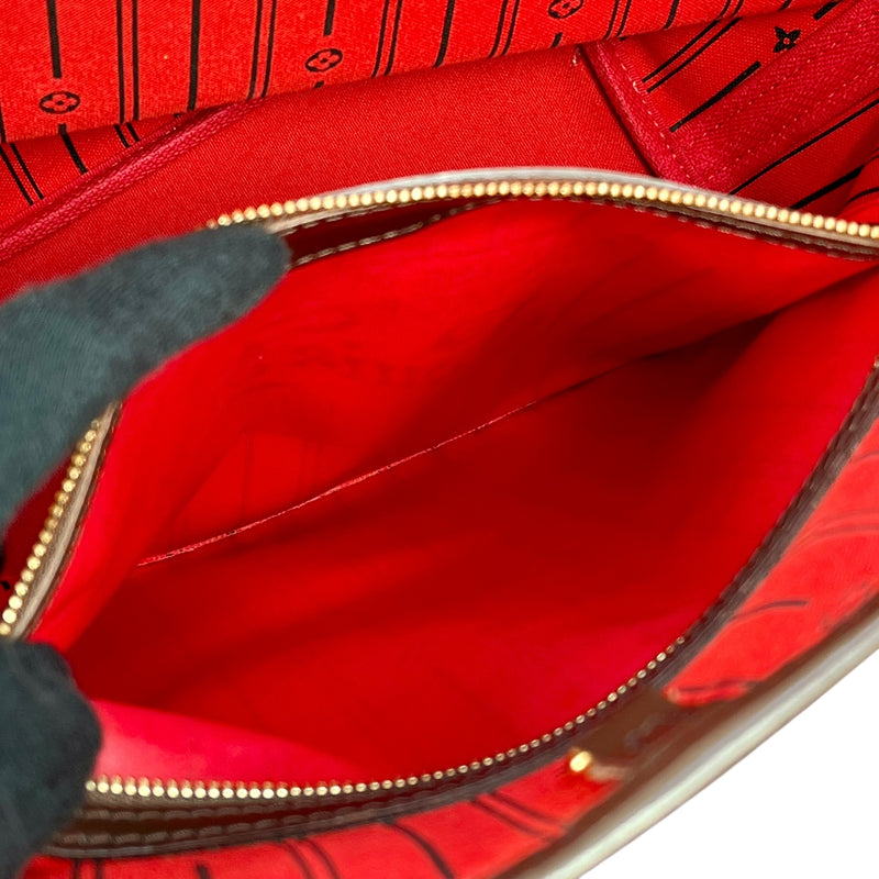 Louis Vuitton ダミエ ネヴァーフル ＭＭ トートバッグ - ダークブラウン - 32562