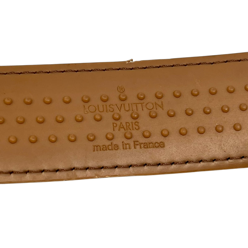 Louis Vuitton Monogram Canvas and Leather Shoulder Strap 101cm - Dark Brown - 32548 